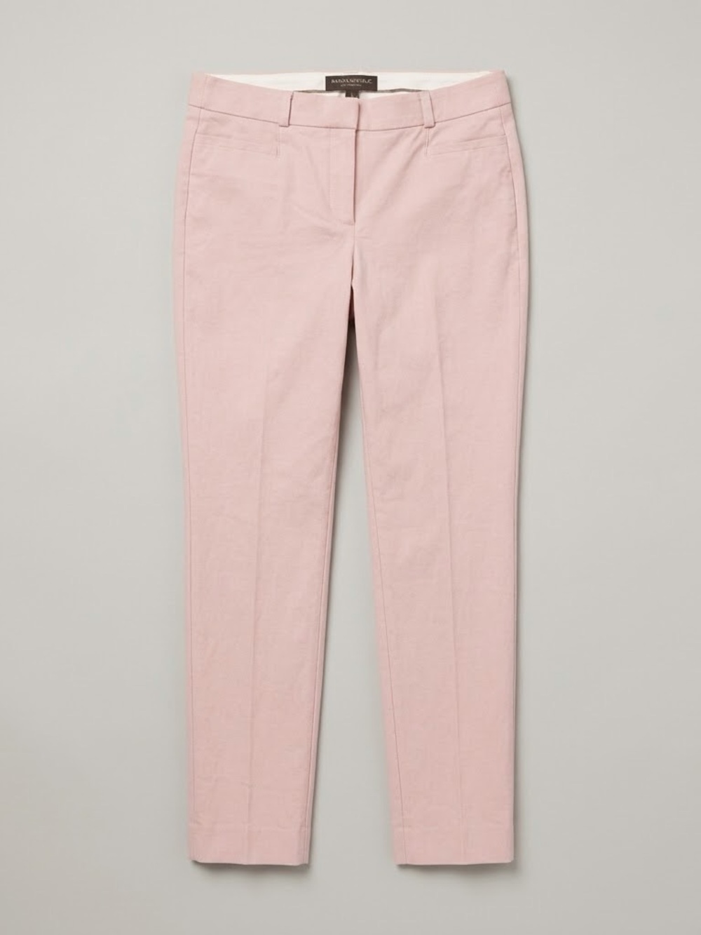 Banana Republic Sloan Blush Pink Straight-Leg Dress Pants